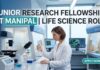 Junior Research Fellowship at MAHE | Life Science Role | Apply