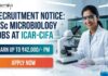 MSc Microbiology Jobs at ICAR CIFA | Candidates Apply Now