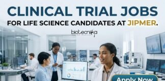 Clinical Trial Jobs Life Science Candidates at JIPMER | Apply Now