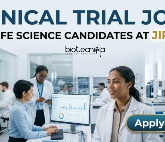 Clinical Trial Jobs Life Science Candidates at JIPMER | Apply Now