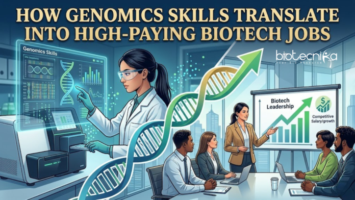 How Genomics Skills Translate Into High-Paying Biotech Jobs How Genomics Skills Translate Into High-Paying Biotech Jobs