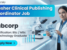 FRESHER clinical coordinator jobs at Labcorp Bangalore for Biotechnology jobs graduates