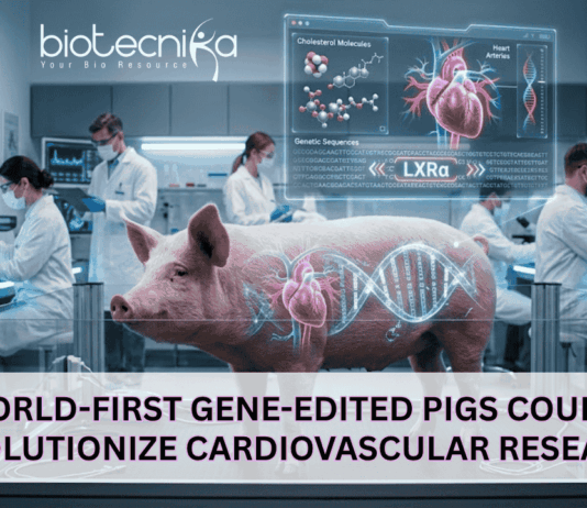 Scientists develop first LXRα gene-edited pigs, advancing cardiovascular research and enabling better study of heart disease and therapies.