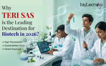 Discover Why TERI SAS is the Leading Destination for Biotech in 2026; Top Placements, Global Exposure, and Sustainability-Focused Education.