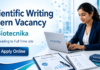 Scientific Writing Intern Vacancy at Biotecnika Leading to Full Time Job – Apply Online