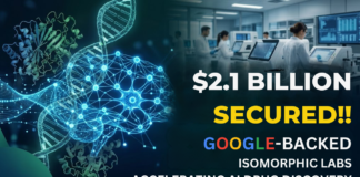 Google-Backed Isomorphic Labs Secures $2.1 Billion in Series B Funding to Expand its AI Drug Design Engine & Fasten Next-Gen Drug Discovery.