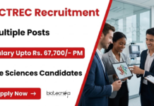 Multiple Posts ACTREC with Salary Upto Rs. 67,700/- PM | Apply Now for Life Sciences Jobs ACTREC Recruitment announced Scientific Officer and Life Sciences Jobs at Tata Memorial Centre Navi Mumbai Apply Online Now.