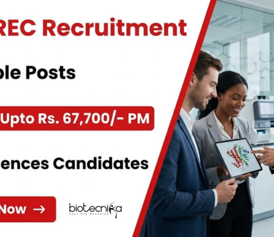 Multiple Posts ACTREC with Salary Upto Rs. 67,700/- PM | Apply Now for Life Sciences Jobs ACTREC Recruitment announced Scientific Officer and Life Sciences Jobs at Tata Memorial Centre Navi Mumbai Apply Online Now.