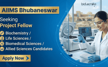 Walk-In Interview at AIIMS Bhubaneswar | Life Sciences Research Jobs Apply for Life Sciences Research Jobs at AIIMS Bhubaneswar Recruitment. Walk-In Interview for Project Fellow Role.