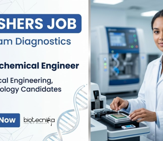 Hiring Freshers at Astam!! Apply Now for Biomedical & Biotechnology Jobs Astam Diagnostics Hiring Freshers: Explore Biomedical Engineering & Biotechnology Job Opportunities in Biosensor R&D.