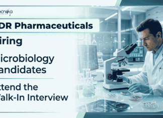 Microbiology Freshers Jobs at BDR Pharmaceuticals | Walk-In Interview BDR Pharmaceuticals announced Apprentice Jobs for Microbiology freshers and professionals through walk-in drive in Gujarat.