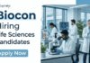 Biocon is Hiring PhD Candidates | Apply Now for Life Sciences Jobs Apply for Formulation Development Jobs at Biocon Biologics: Explore Life Sciences Jobs and Biologics R&D Careers in Bengaluru.