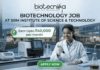 Biotechnology Job at SRM Institute of Science & Technology | Earn Upto ₹40,000 per month Biotechnology Job at SRM Institute of Science & Technology. Apply for a Biotechnology Job at SRM Institute. Scientific Officer Job opportunity for life science graduates in biotechnology.