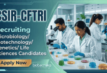 Project Associate Jobs at CSIR-CFTRI | Apply Now for Life Sciences Career CFTRI Recruitment announced Project Associate Jobs for Life Sciences Candidates: Apply Online for Biotechnology Research Careers.