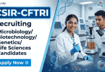 Life Sciences Jobs at CSIR-CFTRI | Apply Now for Project Associate Role Apply for Life Sciences Jobs under CFTRI Recruitment. Project Associate Jobs in Mysuru for Biotechnology and Molecular Biology Candidates.
