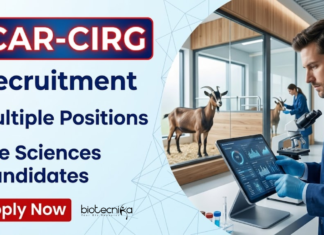 Life Sciences Research Jobs at ICAR-CIRG | Earn Upto Rs. 67,000/- | Walk-In Interview Apply for ICAR Recruitment at ICAR-CIRG. Explore Research Jobs and build your Career in Life Science and biotechnology.