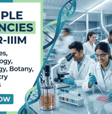 Life Sciences Govt Research Job Vacancies for Multiple Posts at CSIR-IIIM | Apply Now Life Sciences Career: CSIR-IIIM Recruitment Announced Research Jobs for Life Sciences, Biotech & Botany. Apply Online Before May 20.