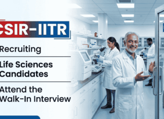 CSIR IITR Recruitment: Apply for Project Associate Jobs-Life Sciences, Biotechnology, Microbiology & Toxicology Research positions.