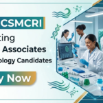 Project Associate Jobs at CSIR-CSMCRI | Biotechnology Candidates Apply Now Apply for Project Associate Jobs under CSIR CSMCRI Recruitment. Build your Biotechnology Career in Top Government Research Projects.