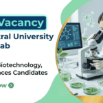 JRF Vacancy at CUP | Work on Microplastics Research | Apply Now Apply for JRF Vacancy at Central University of Punjab under DBT project. Excellent CUP Recruitment opportunity for Life Sciences Career.