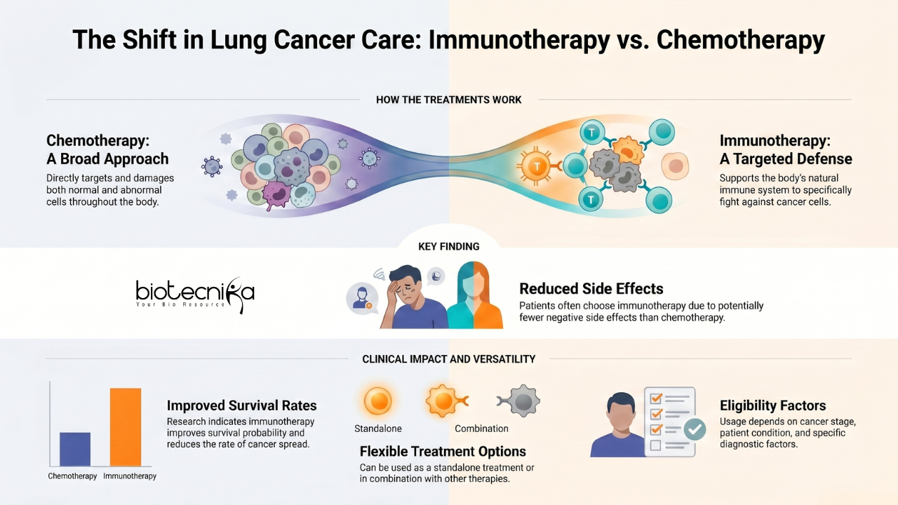 Immunotherapy vs Chemotherapy: A Comparison