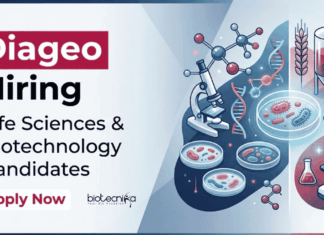 Executive Role at Diageo – Post Graduates Apply Now for Life Sciences Jobs Apply for Diageo Career Senior Executive Quality Role. QA Jobs for Life Sciences & Biotechnology Candidates in India.