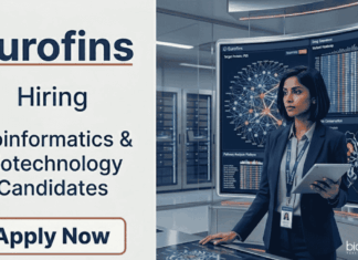 Apply for Eurofins Career opportunities in Bangalore. Biotechnology jobs in bioinformatics, genomics, NGS analysis, Python, and cloud.