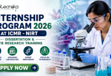 Internship Program 2026 at ICMR – NIRT | Apply for Dissertation & TB Research Training Kickstart Your Research Journey with ICMR – NIRT Internship Programme 2026 | Apply for Dissertation & TB Research Training