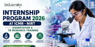 Kickstart Your Research Journey with ICMR – NIRT Internship Programme 2026 | Apply for Dissertation & TB Research Training