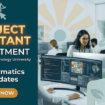 GBU Recruitment: Seeking Candidates for Project Assistant Jobs in Bioinformatics Research. Apply Online Before May 30.