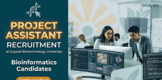 Project Assistant Jobs at GBU with Fellowship | Bioinformatics Candidates Apply Now GBU Recruitment: Seeking Candidates for Project Assistant Jobs in Bioinformatics Research. Apply Online Before May 30.