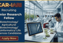 Apply Now for JRF Vacancy at ICAR-IARI | Work on Basmati Varieties JRF Vacancy under ICAR-IARI Recruitment: Seeking Life Sciences Research Aspirants for Junior Research Fellow Position.