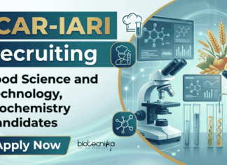 Walk-In Interview at ICAR-IARI for Research Jobs – Food Tech Candidates Eligible Apply for ICAR-IARI Recruitment. Food Tech Research Jobs available under ICMR-funded project in New Delhi.