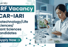 ICAR-IARI Recruiting Life Sciences Candidates – Apply Now for SRF Vacancy Apply for SRF Vacancy at ICAR-IARI Recruitment. Excellent Career in Life Science Research under ICAR-funded Biotechnology Projects.