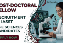 Applications Invited For Post-Doctoral Fellow at IASST – Apply Now IASST Recruitment announced for Post-Doctoral Fellow positions in biotechnology, microbiology, nanoscience, and life sciences.