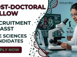 Applications Invited For Post-Doctoral Fellow at IASST – Apply Now IASST Recruitment announced for Post-Doctoral Fellow positions in biotechnology, microbiology, nanoscience, and life sciences.