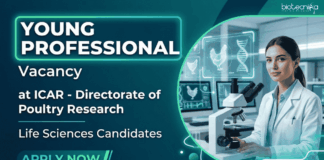 Apply for Young Professional Jobs under ICAR Recruitment. Start your Career in Life Sciences with Research Roles in Hyderabad.