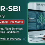 Apply for Young Professional Jobs under ICAR-SBI Recruitment. Life Sciences Career Aspirants can attend Written Test Cum Interview.