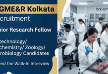 IPGMER has Announced JRF Vacancy for MSc Life Sciences Candidates – Walk-In IPGMER Recruitment 2026 announced for JRF Vacancy in Kolkata. Apply for Life Sciences Research and molecular biology projects.