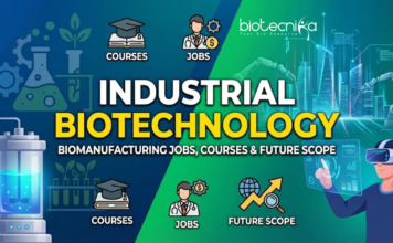 Explore Industrial Biotechnology, Biomanufacturing Careers, Courses, Skills, & Future Scope with Industry-Ready Insights.