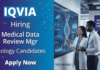 Biology Jobs at IQVIA | Apply Now for Medical Data Review Role IQVIA Careers Announced Biology Jobs and Career in Life Sciences Opportunity for Clinical Research Professionals in Bengaluru.