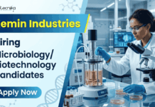 Research Jobs at Kemin Industries | Microbiology and Biotechnology Candidates Apply Now Apply for Kemin Industries Research Jobs in Chennai for Biotechnology and Microbiology Candidates with Research Experience.