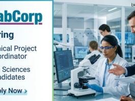 LabCorp is Hiring – Apply Now for Life Sciences Jobs in Bengaluru Apply for Labcorp Careers - Clinical Project Coordinator role. Exciting Life Sciences Jobs for Graduates in Bangalore.