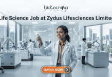 Zydus Lifesciences Limited Careers 2026 | Walk in Interview for Life Science Job in Ahmedabad Life Science Job at Zydus Lifesciences Limited Walk-In Interview