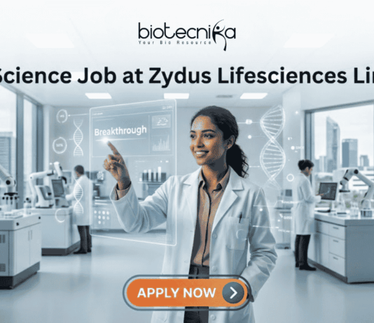 Zydus Lifesciences Limited Careers 2026 | Walk in Interview for Life Science Job in Ahmedabad Life Science Job at Zydus Lifesciences Limited Walk-In Interview