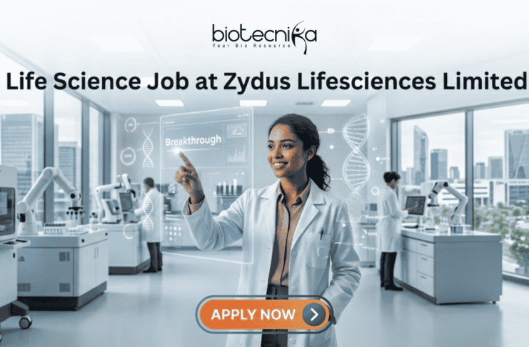 Zydus Lifesciences Limited Careers 2026 | Walk in Interview for Life Science Job in Ahmedabad Life Science Job at Zydus Lifesciences Limited Walk-In Interview