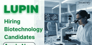 Biotechnology Jobs under Lupin Careers. Explore Officer Jobs in Pharma Packaging. Check Eligibility and Apply Online Now.