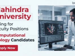 Apply for Computational Biology Jobs at Mahindra University. Explore Faculty Jobs and Build your Career in Life Sciences.