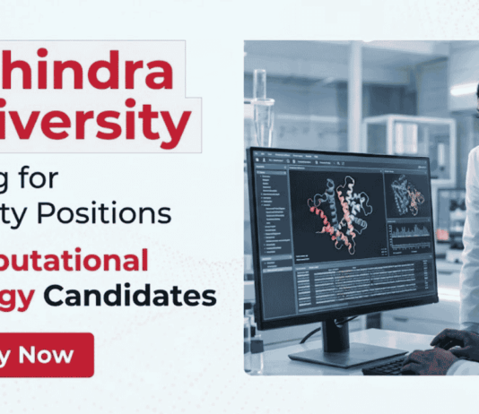 Computational Biology Jobs at Mahindra University | Apply Now for Faculty Positions Apply for Computational Biology Jobs at Mahindra University. Explore Faculty Jobs and Build your Career in Life Sciences.