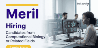 Openings for Computational Biology Jobs at Meril | Apply Now Explore Meril Careers Structural Biologist Role: Apply Now for Computational Biology Jobs and Biotechnology Career Opportunities.